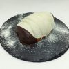 -Croissant glazurat, umplut cu ciocolată
